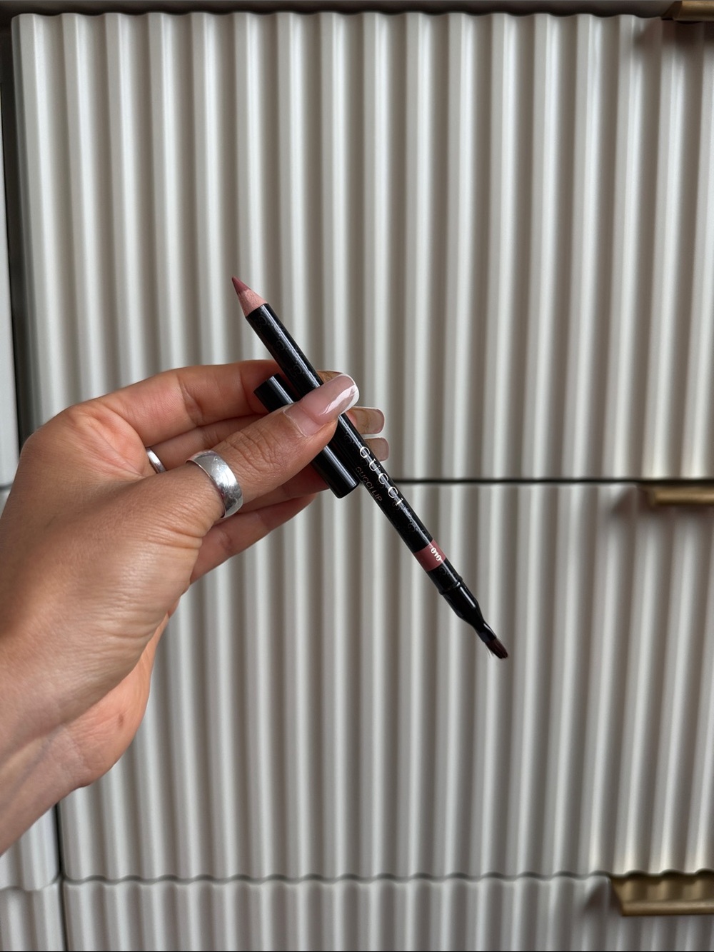 ⚡️Gucci•Perfect Nude Lip Liner Pencil in “Rose Dragee” (Mauve Nude)🫦